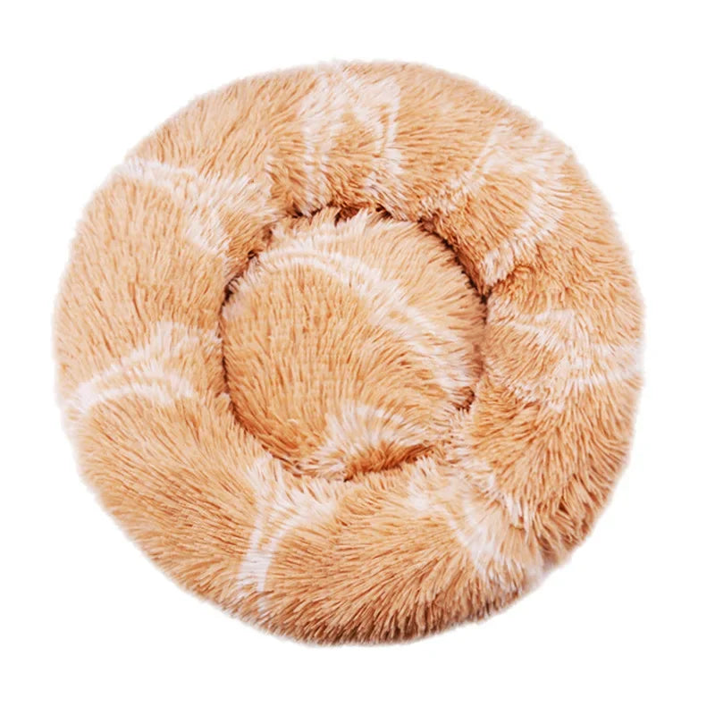 Calming Plush Pet Bed