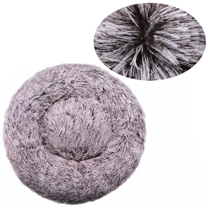 Calming Plush Pet Bed
