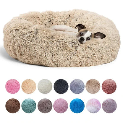 Calming Plush Pet Bed