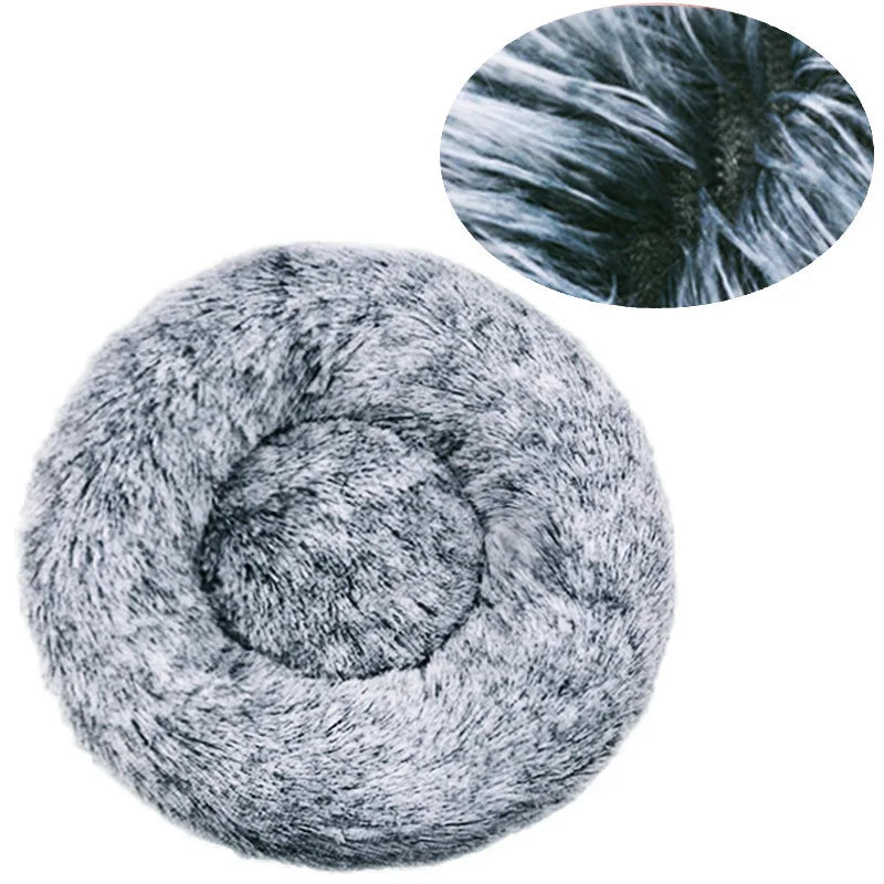 Calming Plush Pet Bed