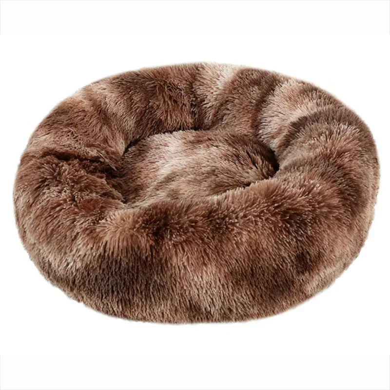 Calming Plush Pet Bed