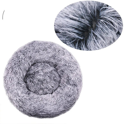 Calming Plush Pet Bed